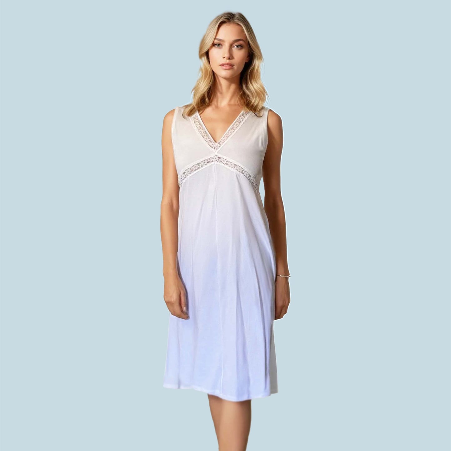 Geneva Organic Cotton Summer Nightgown