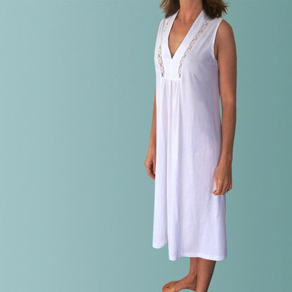 Women's cotton nighties. Summer sleepwear. Plus size cotton nighties Australia. Ethical sleepwear brands. Cotton nighties online.